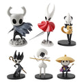 6Pcs Hollow Knight Themed PVC Collectible Figures - Desktop Decor & Gifts