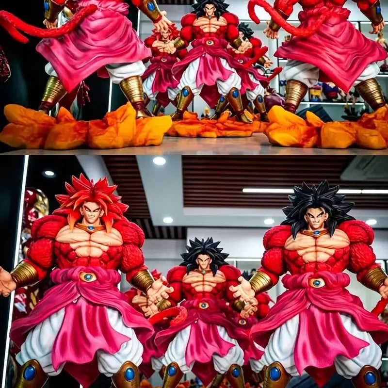 Dragon Ball Z Broly Super Saiyan 4 Anime Action Figure PVC Model Collectible