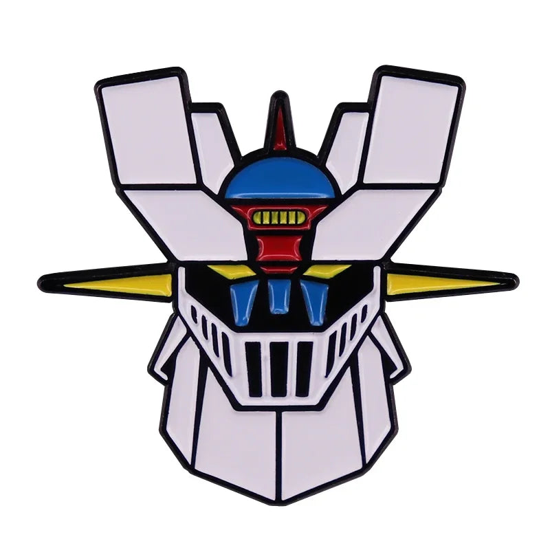 Anime Mazinger Z Enamel Pin Badge Jewelry Brooch Collector Gift