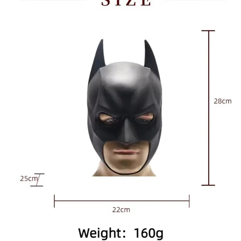 Halloween Latex Bat Mask Cosplay Headgear for Party Costume Prop