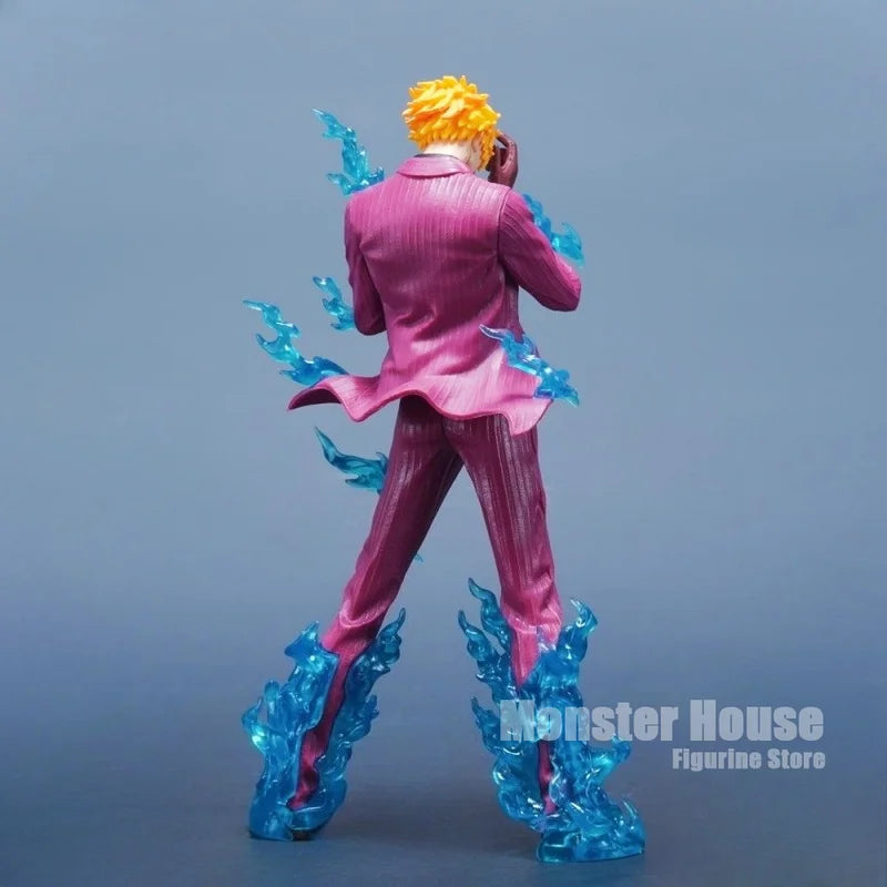 24cm Anime ONE PIECE Sanji PVC Action Figure - Diable Jambe Collectible Statue