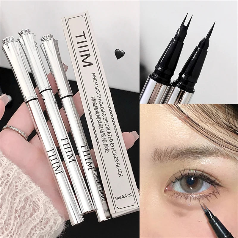 Waterproof Eyebrow Pen - Natural, Smudge-Proof, Quick-Drying Liquid Brow Pencil