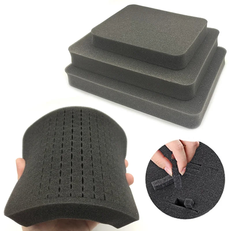 Shockproof Foam Sponge Grid Insert for Tool Box Packing - Customizable Colors