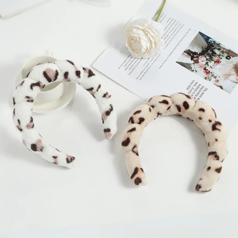 Spa Headband for Washing Face, Makeup & Hair - Hair Accessory Set for Women