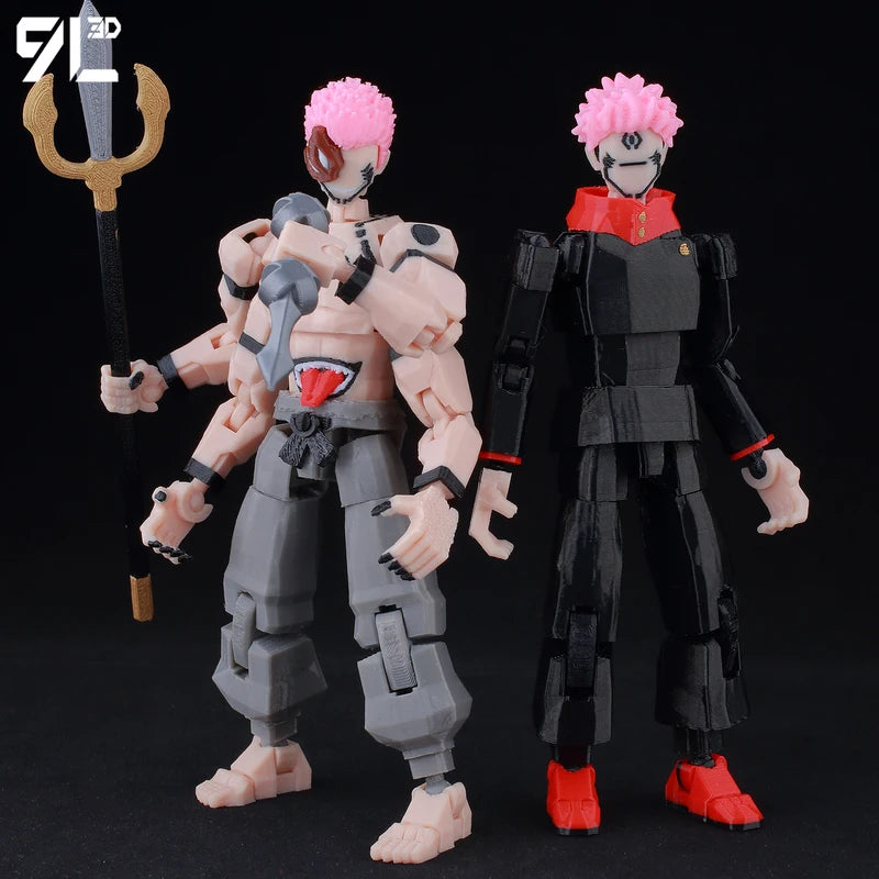 Multi-Jointed Action Figure for Collecting and Display - Jujutsu Kaisen Itadori Toy