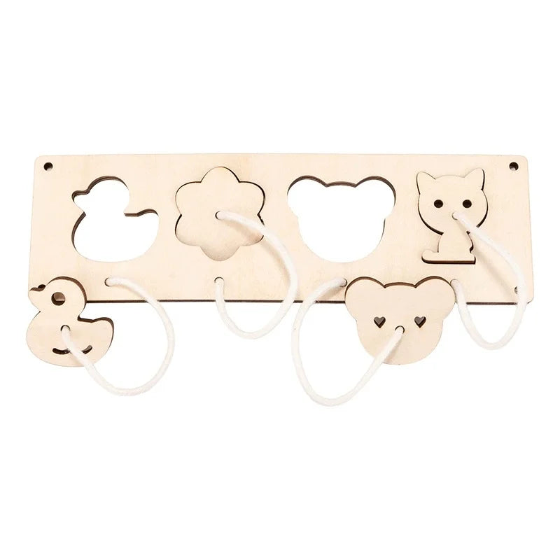 Montessori Busy Board Educational Toy for Kids with Sound & Light Accessories