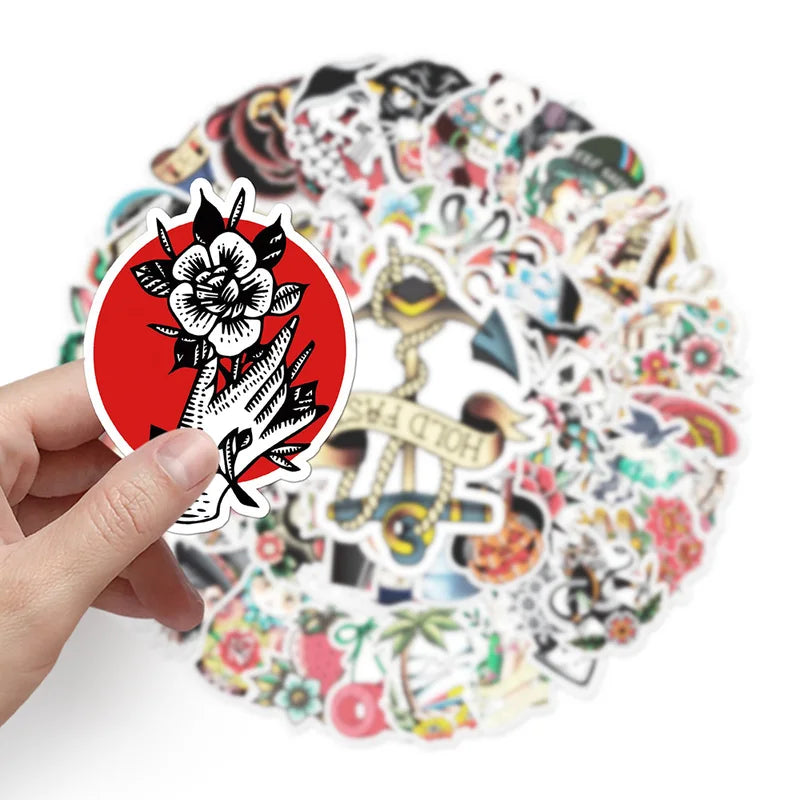 10/30/50PCS Cartoon Sticker Set for Phone Laptop Luggage Skateboard DIY Decals Kids