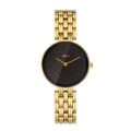Women Business Retro Metal Quartz Watch with Waterproof Strap — Light Luxury