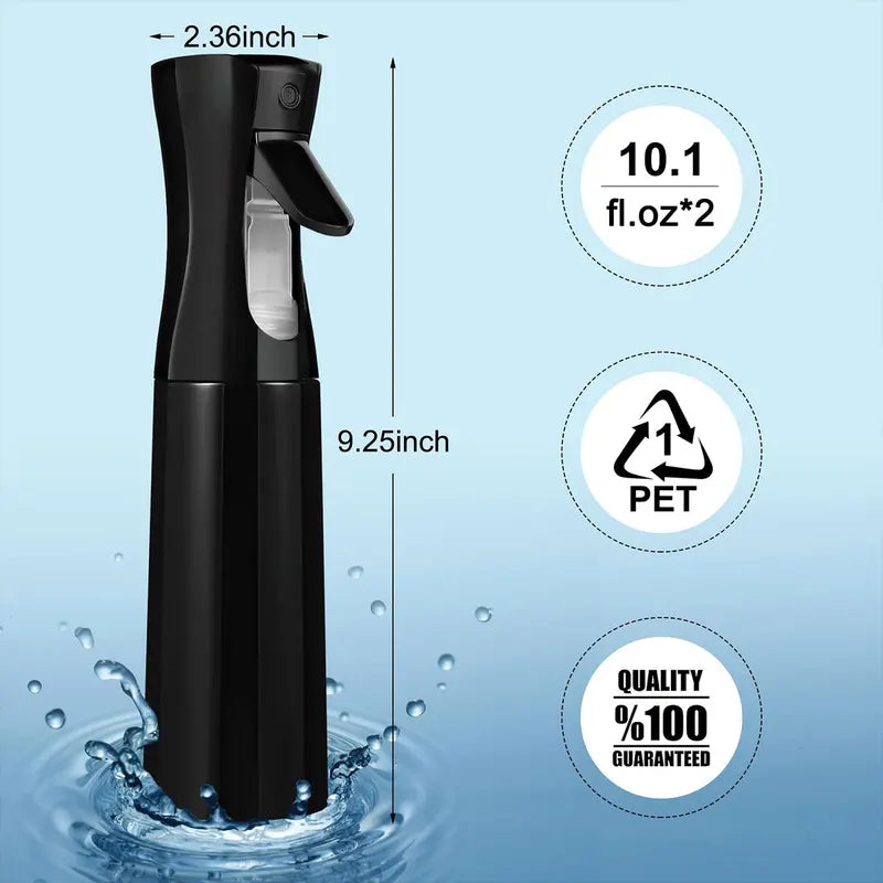 20oz Continuous Spray Water Bottle for Hair Styling & Salon Use