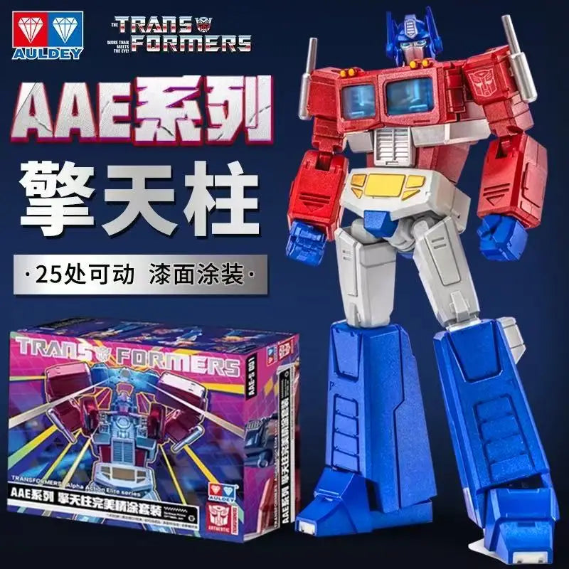 Transformers G1 Action Figure Set with Optimus Prime, Starscream & Soundwave - Articulated Collectible Toys