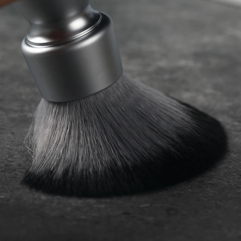Heavy Metal Handle Timber Wolf Synthetic Shaving Brush for Men