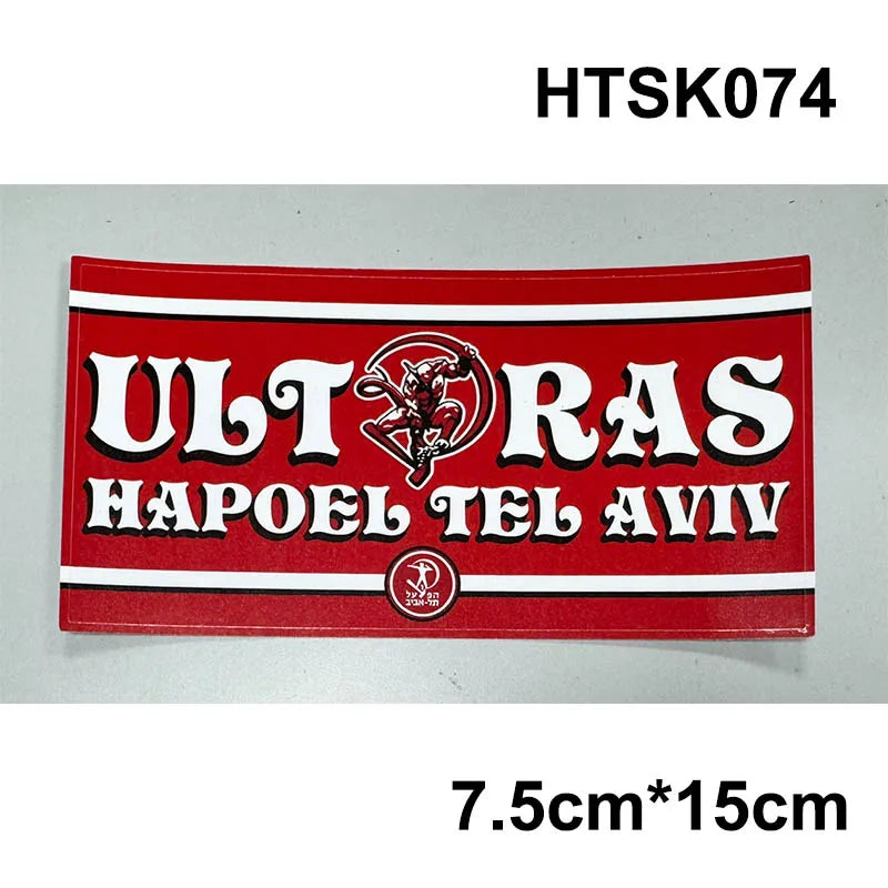 Football Ultras Stickers Set for Car Wall Locker & More - 14 Types