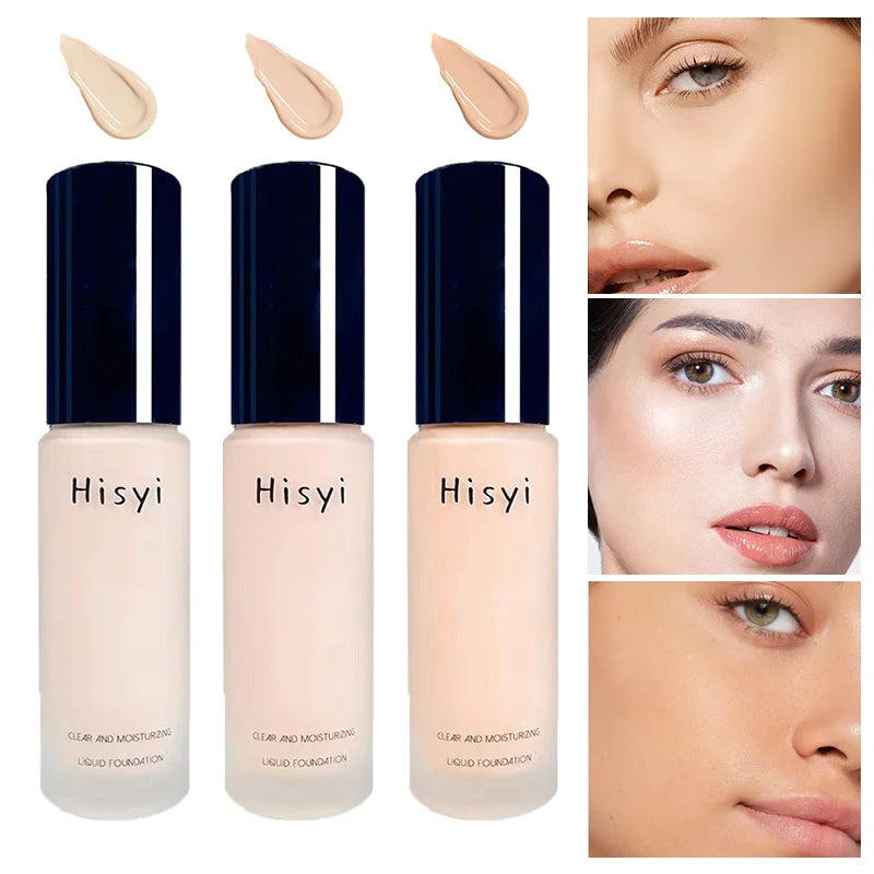 Matte Liquid Foundation for Natural Brightening & Long-Lasting Makeup