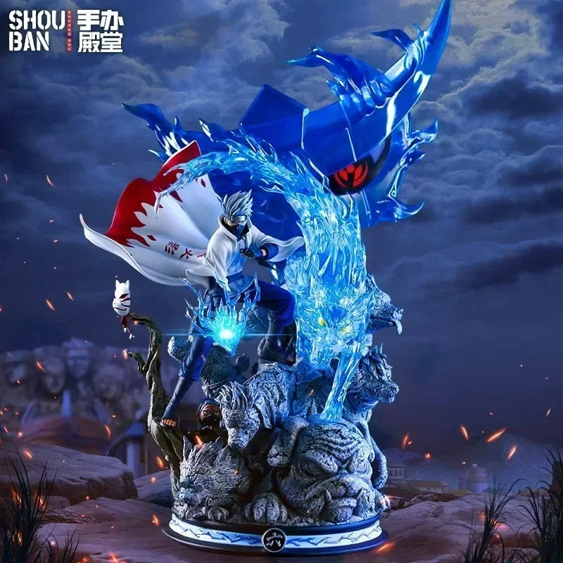 22cm Naruto Kakashi Action Figure PVC Statue Collection Toy Gift