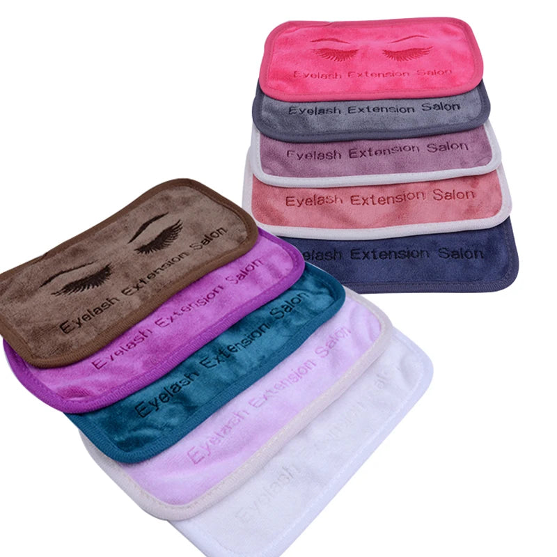 Eyelash Extension Forhead Soft Towel Sticker Stand Lash Pads Tray Holder Salon Tool