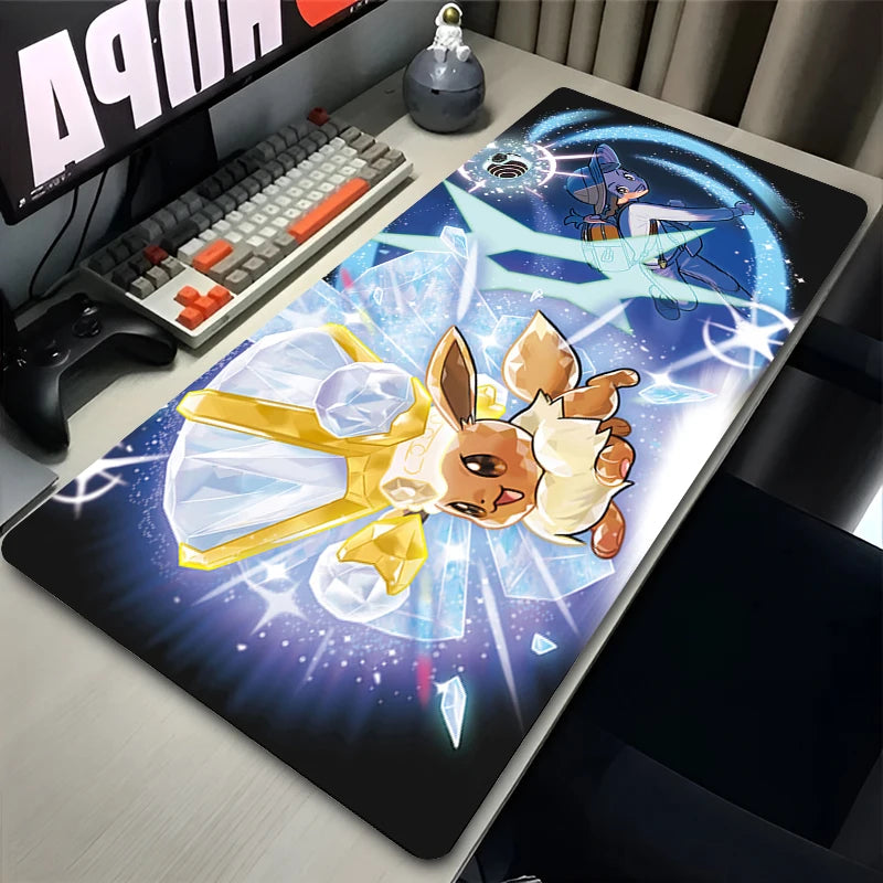 Colorful Anime Mouse Pad for Gaming and Office Desks - 50cmx50cm & Larger Sizes