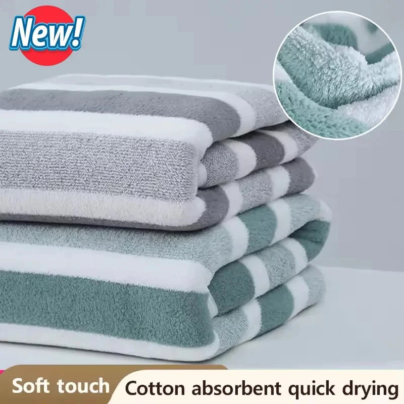 Thick Absorbent Face Towel Set - Soft, Durable, Household Use