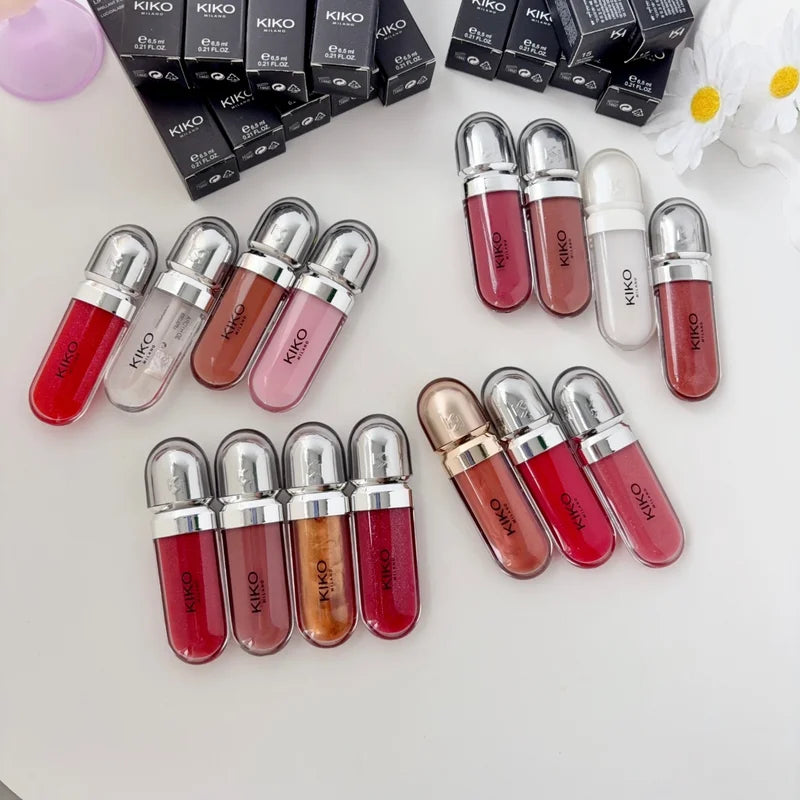 Hydrating Lip Gloss with High Shine & Long-Lasting Moisture - Waterproof & Plumping Lip Makeup