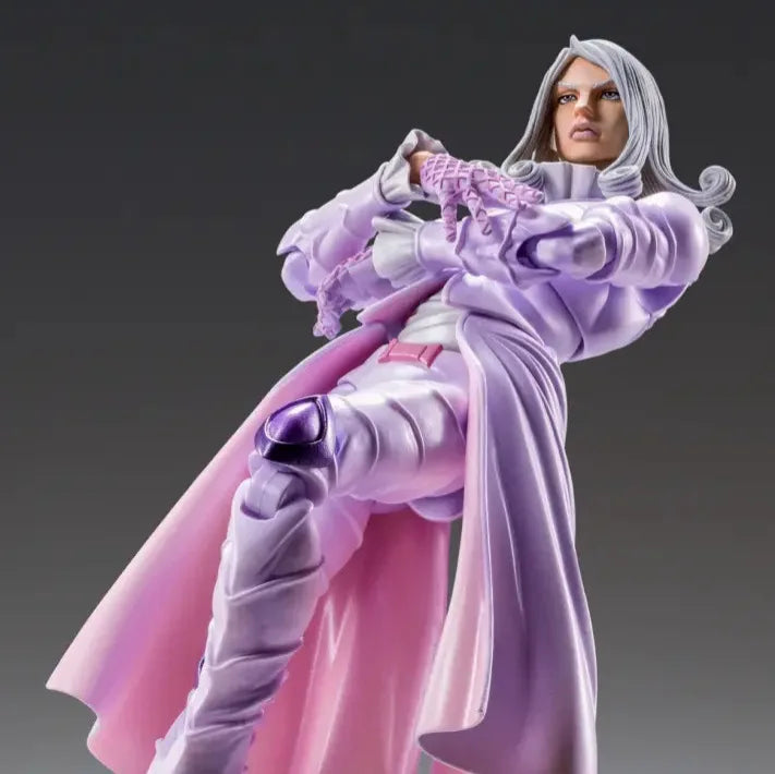 Jojo Bizarre Adventure Action Figure - Valentine Steel Ball Run Collectible Model for Anime Fans
