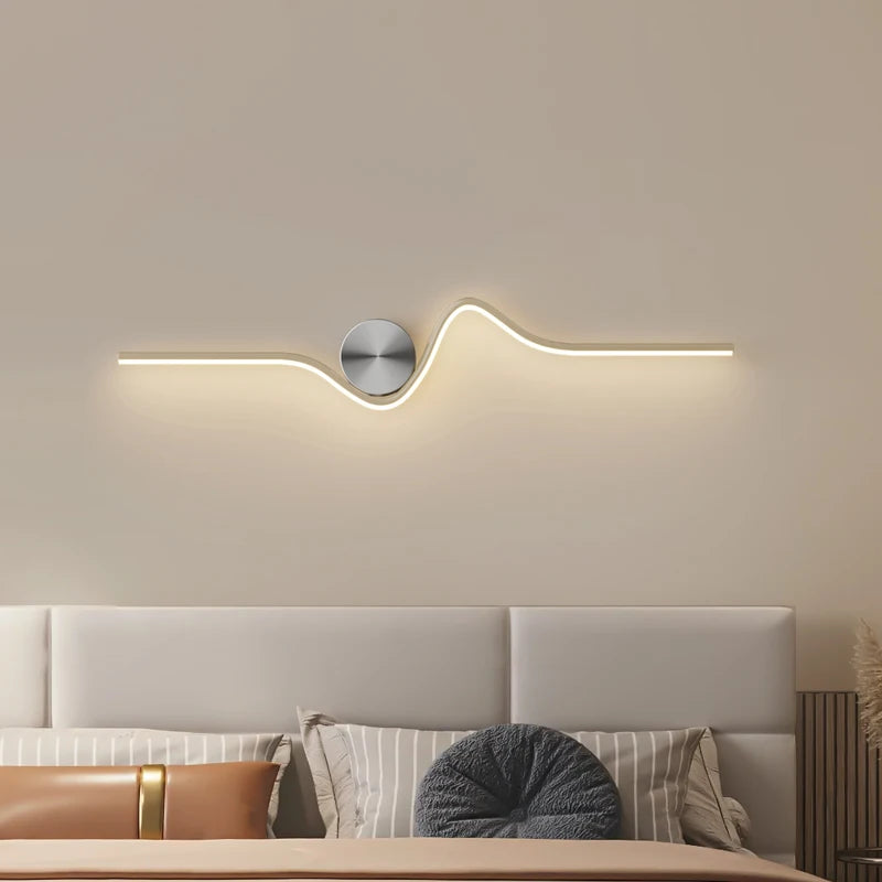 Modern Living Room Wall Lamp with Dimmable LED Light - 2023 Home Decor Fixture