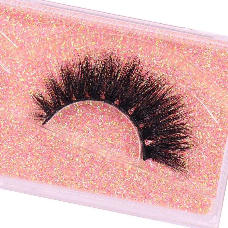 3D Mink False Eyelashes - Cruelty-Free, Reusable, Dramatic & Natural Styles