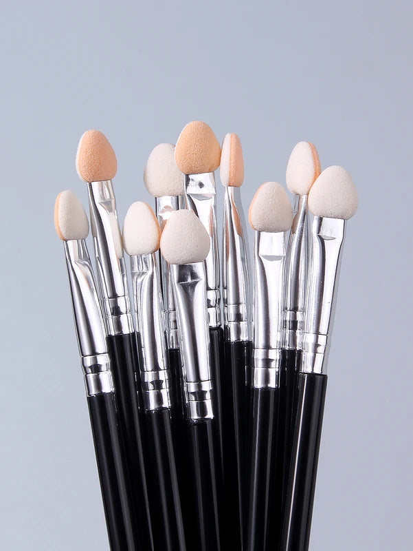 Dual-Color Makeup Sponge Eyeshadow Brush Set - Nail & Eye Makeup Tools