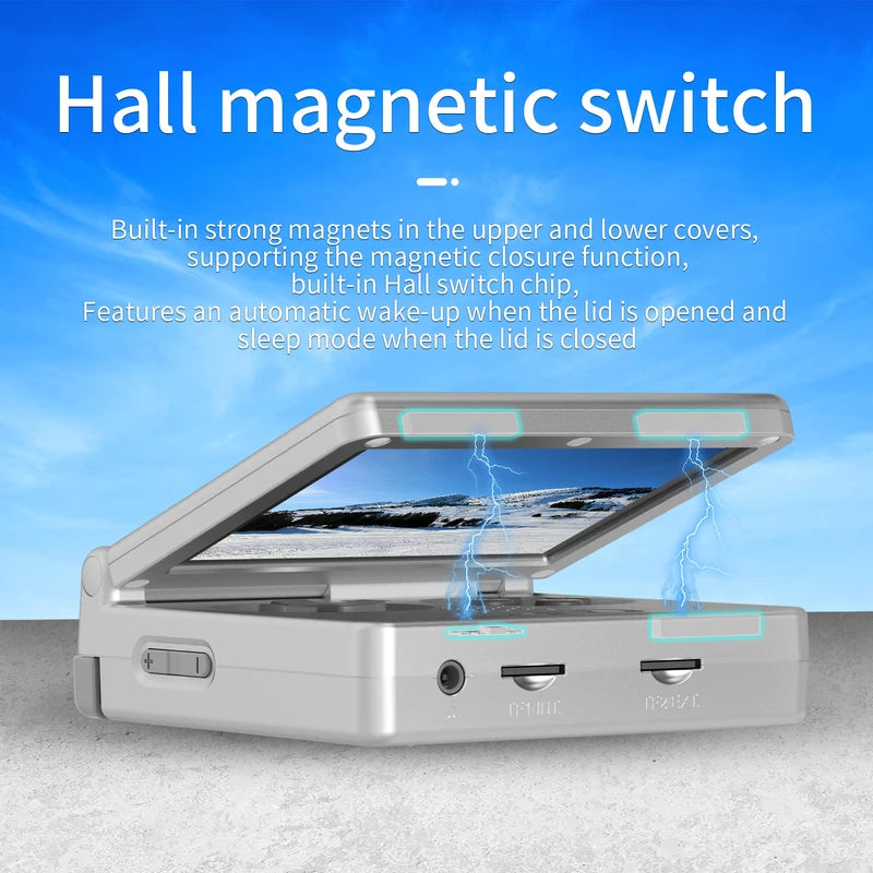 Retro Handheld Game Console 3.5-Inch IPS Screen 64GB Storage HD TV Output