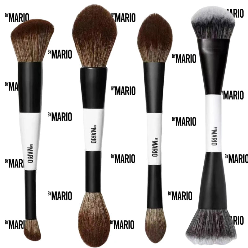 Soft Fiber Makeup Brush for Highlight and Blush - Ambient Glow Cosmetic Tool