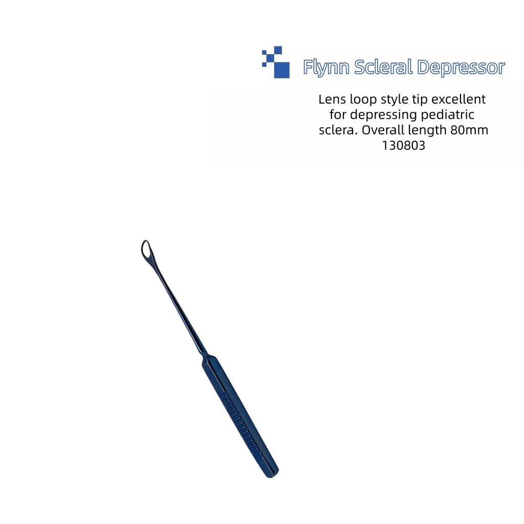 Stainless Steel Ophthalmic Scleral Depressor for Eye Surgery - Pediatric Use