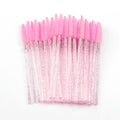Eyelash Brushes and Mascara Wands Set - 25/50/100 Pcs for Eyelash & Eyebrow Makeup