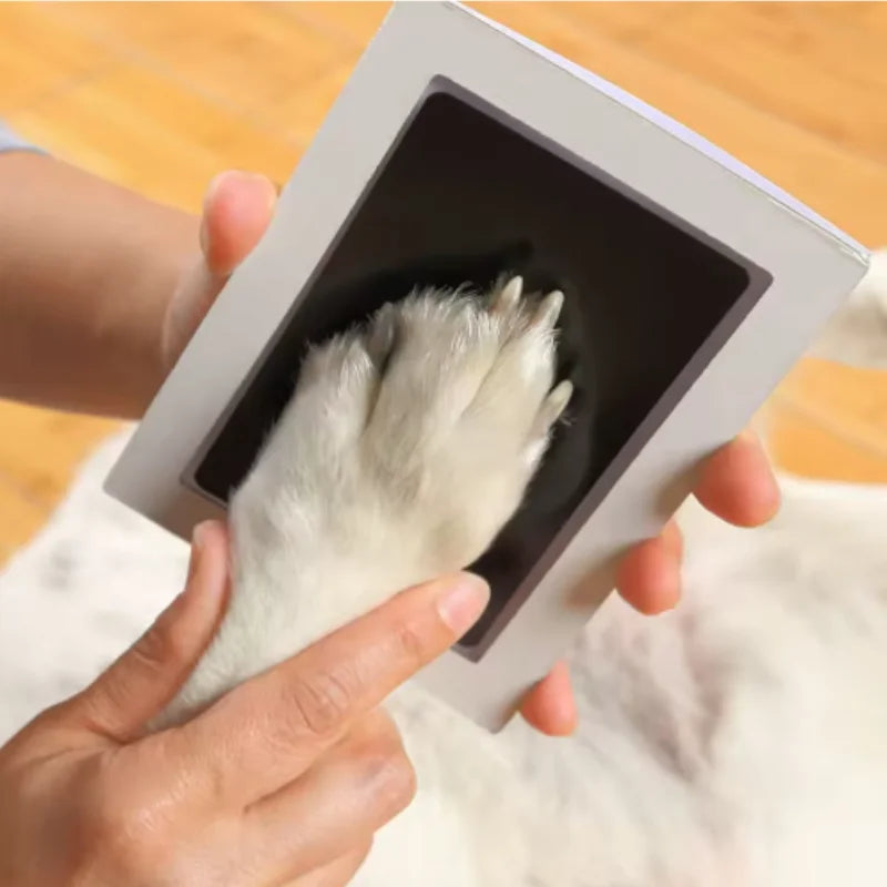 Pet Paw Print Ink Set - Non-Toxic, Wash-Free DIY Memory Keepsake