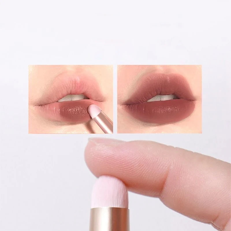 Multipurpose Concealer & Lip Makeup Brush - Soft, Reusable, Professional Tool
