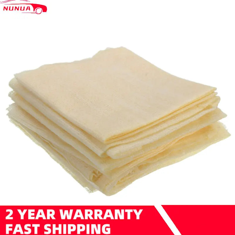 10-Pack Yellow Automotive Spray Paint Dust Cloths - Body Shop & Repair