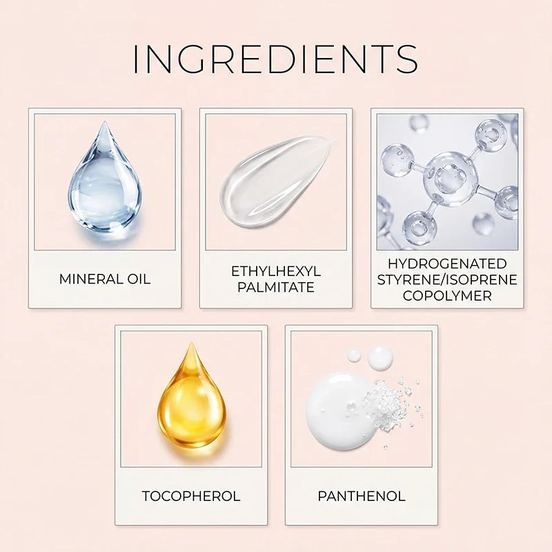 Plumping Lip Oil with Nourishing Hydrating Formula - Lip Gloss & Treatment for Dry Lips