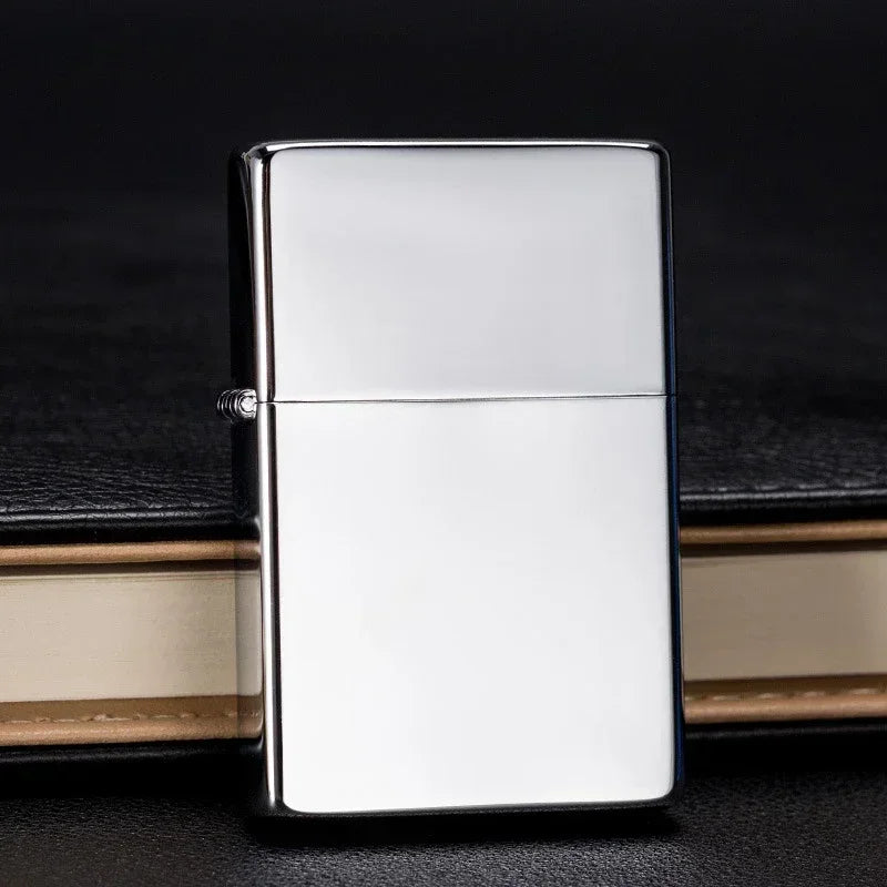 Portable Kerosene Lighter Square Head Windproof Retro Creativity