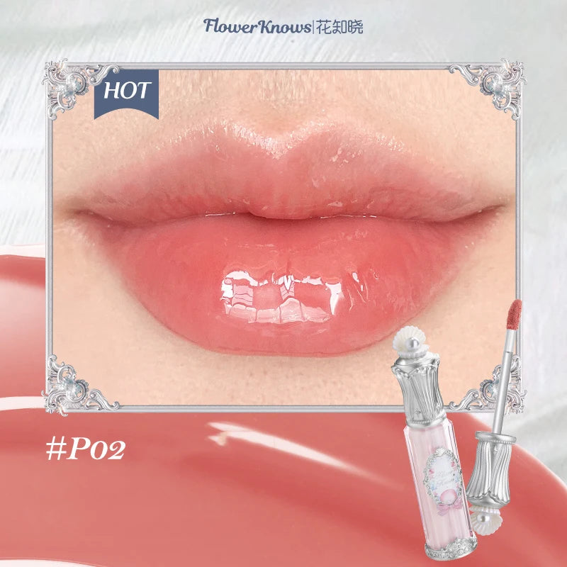 Mermaid Lip Gloss - Long Lasting, High Shine, Hydrating, Waterproof, Non-Sticky Lip Makeup
