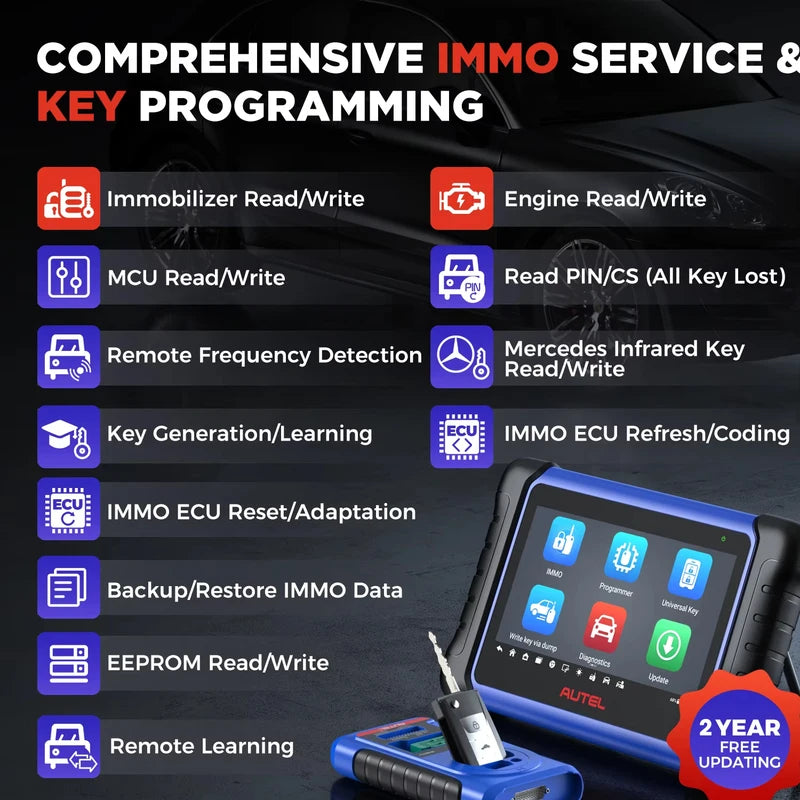 Autel MaxiIM IM508S OBD2 Automotive Diagnostic Scanner Key Programmer All-in-One