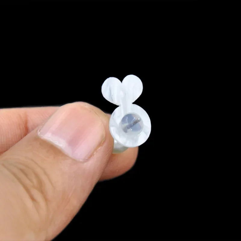 Large Earring Backings and Ear Lifters Acrylic Stopper for Jewelry Safety