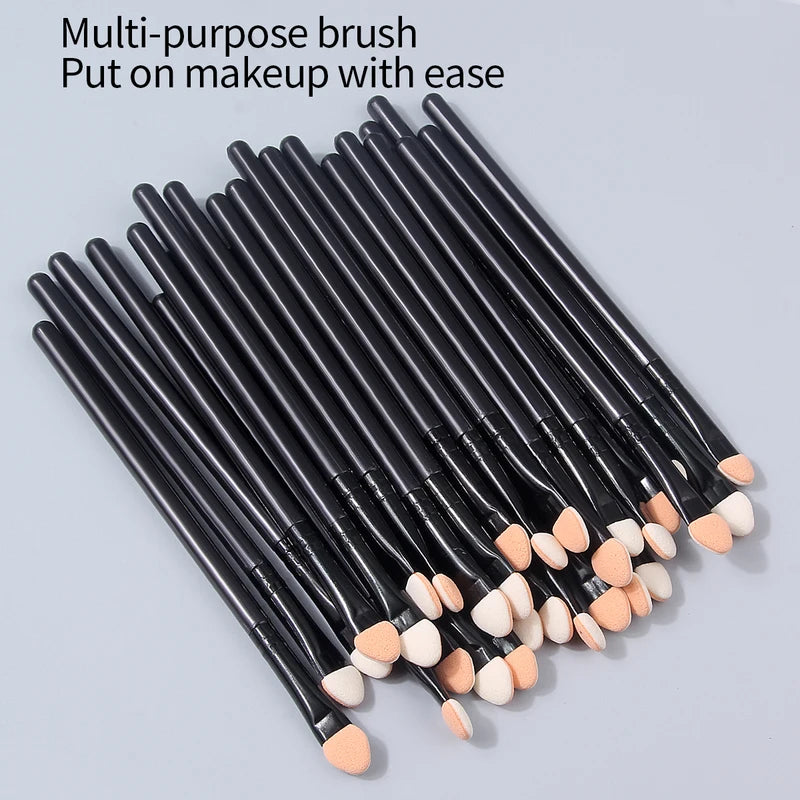 6/10/15PCS Soft Makeup Sponge Eyeshadow Brush Set Double-Sided Blenders