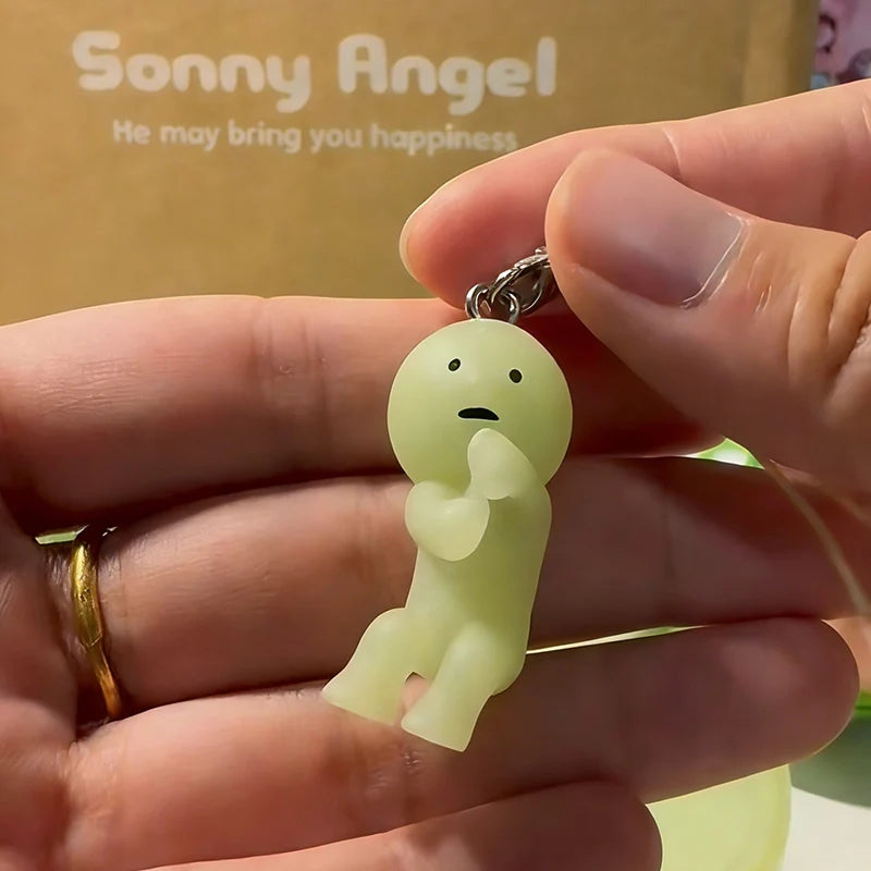 Glow in The Dark Capsule Pendant Keychain - Sonny Angel SMISKI Accessories Collectible Charm
