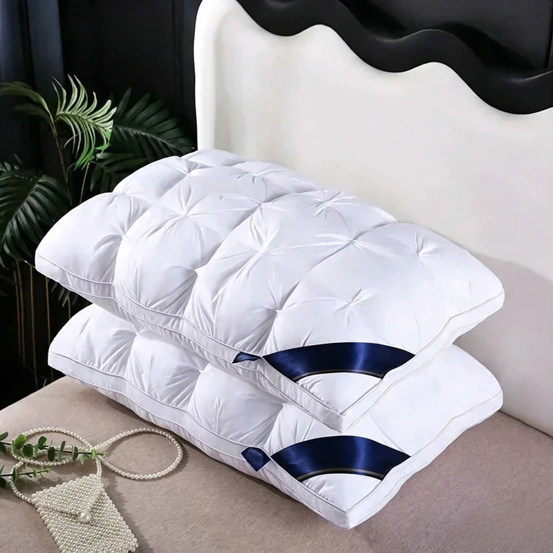 Comfortable Deep Sleep Neck Pillow 48x74cm Hotel-Grade Memory Foam Pillow