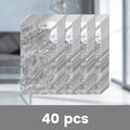 Lightweight Marble Look Tile Set for Kitchen & Bathroom Backsplash - 10-50 pcs