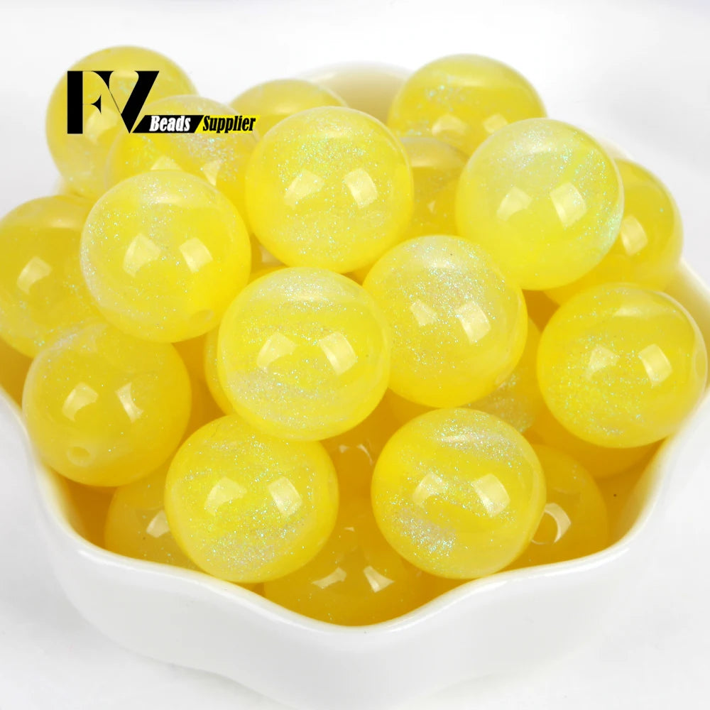 Imitation Cat Eye Round Beads for Jewelry Making - 8-20mm, Assorted Colors, 100pcs