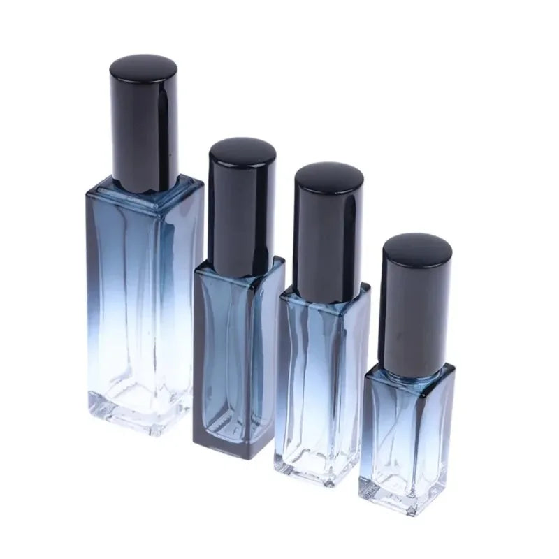 Refillable Glass Perfume Spray Bottle - Travel Cosmetic Atomizer Set, 5ml/9ml/20ml