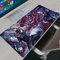 Large Gaming Mouse Pad with Anti-Slip Base and Stitched Edges for PC and Laptop