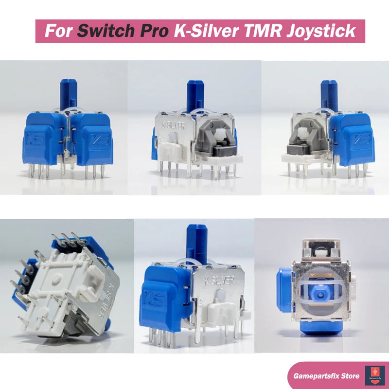 Joystick Replacement Kit for Switch, PS5, PS4, Xbox Series & One - Anti-Drift, Multiple Colors