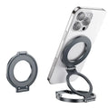 360° Rotation Magnetic Finger Ring Phone Holder Aluminum Alloy Foldable