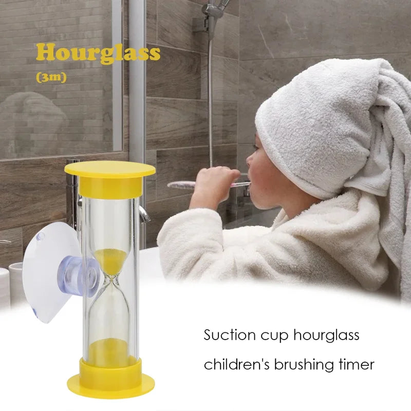 Colorful Hourglass Sand Timer - 2/3 Minute Shower and Kids Timer