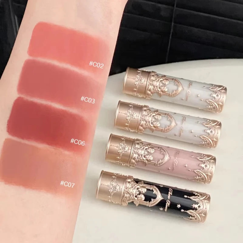 Velvet Matte Waterproof Lip Gloss - Long Lasting, Moisturizing Lipstick