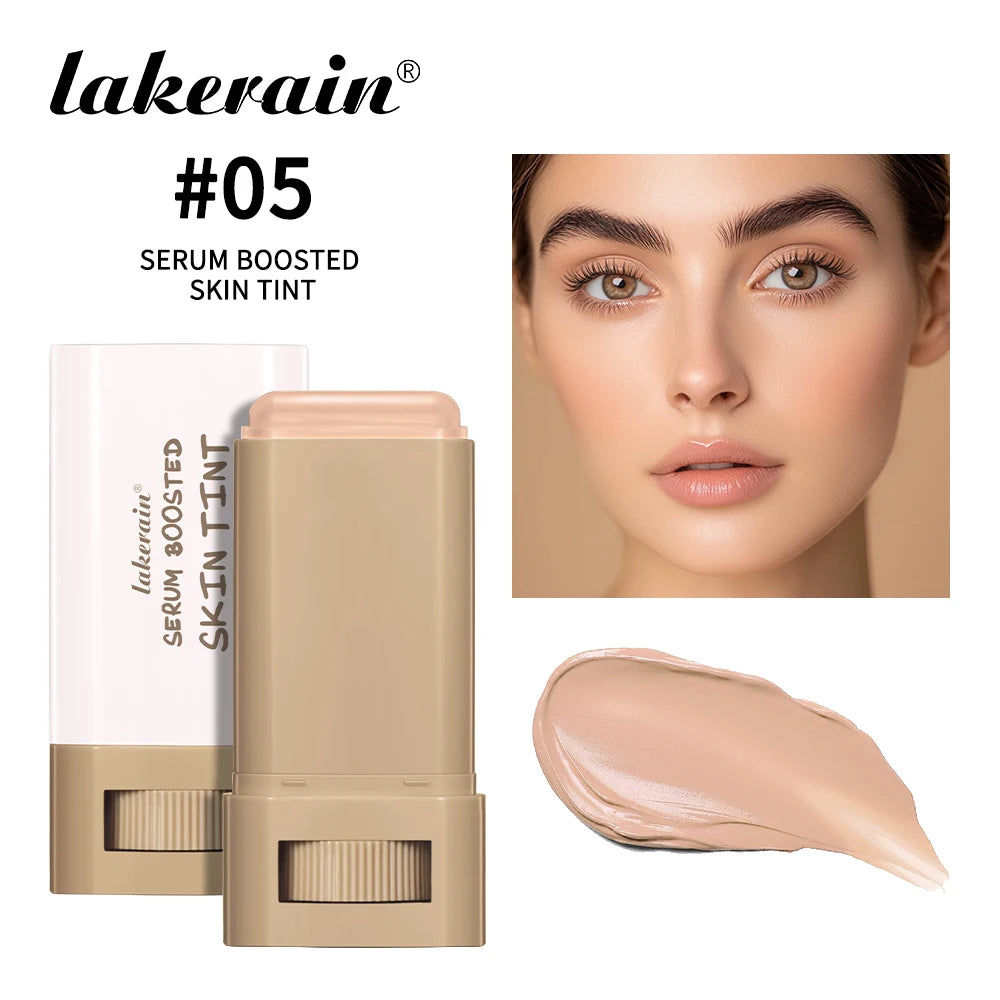 Waterproof Skin Tint Stick Serum Foundation Nourishing Face Contour Balm